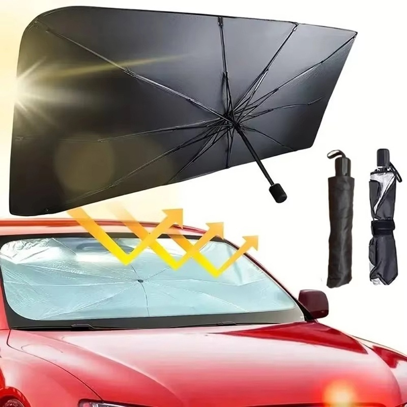 Car Sunshade Windshield Umbrella Foldable - Çok Amaçlı, Kullanışlı, Katlanabilir Araba Ön