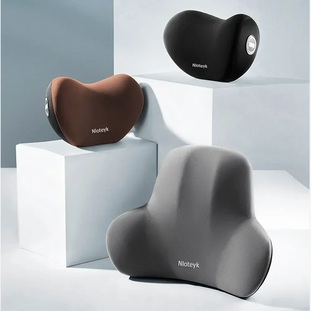 Memory Foam Car Neck Pillow Lumbar Support - Yeni Hafızalı Köpük Araba Boyun Yastığı