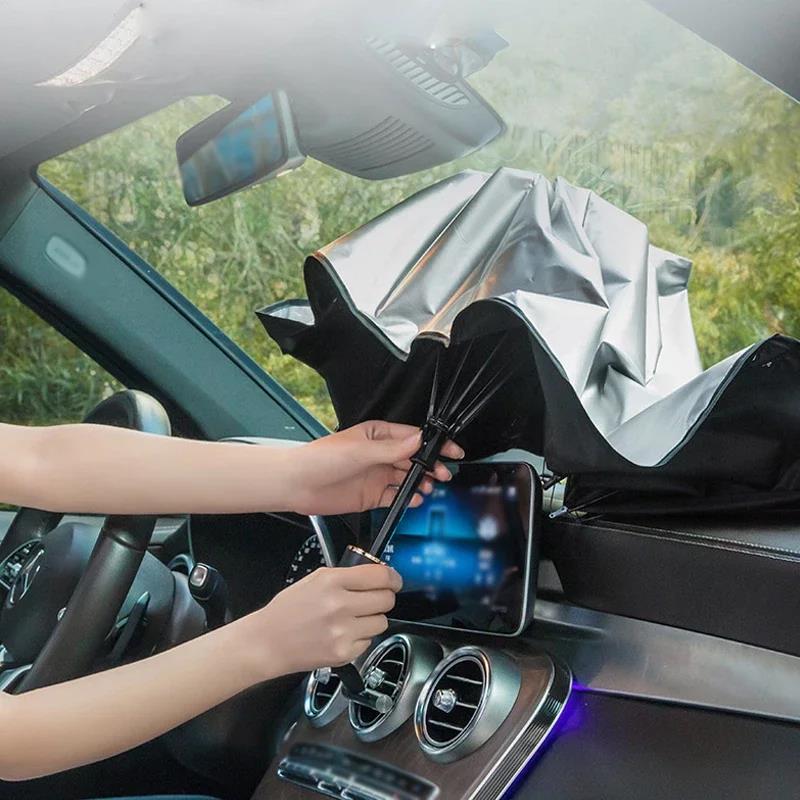 Çok Amaçlı, Kullanışlı, Katlan - Car Sunshade Windshield Umbrella Foldable incelemesi ve fiyatı