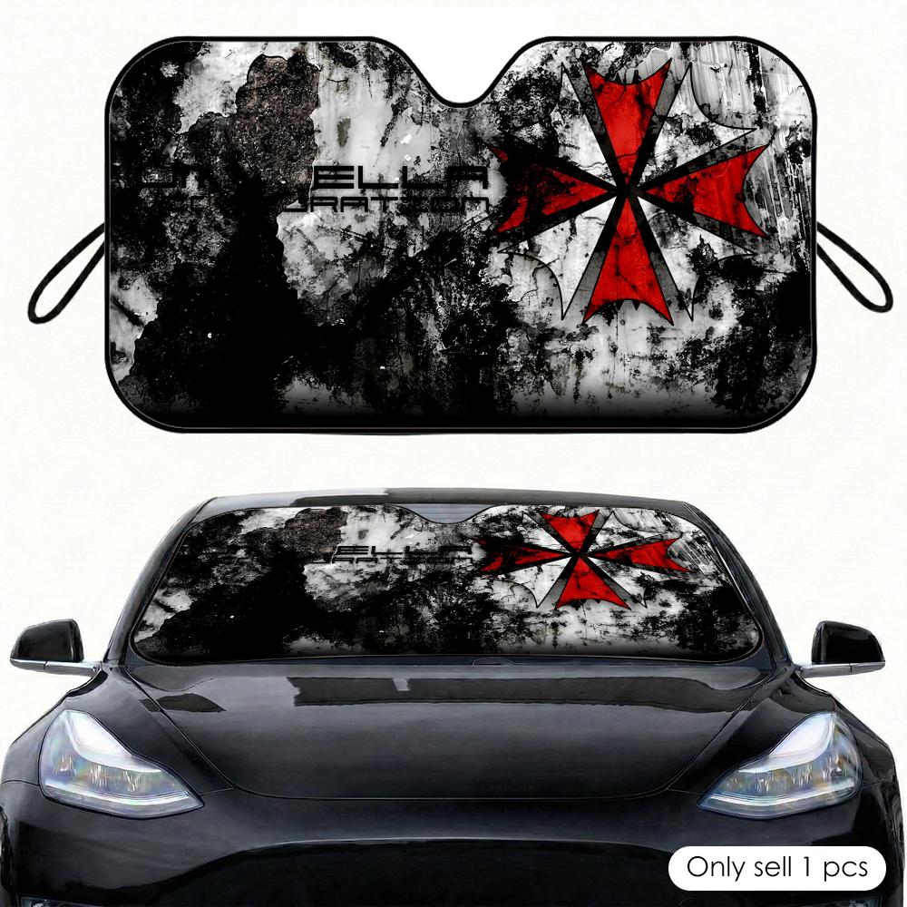 Korku filmi şemsiyesi güneşlik - Car Sunshade Windshield Umbrella Foldable incelemesi ve fiyatı