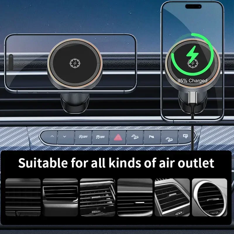 15W TEC Manyetik Kablosuz Araç - Magnetic Phone Holder For Car Vent incelemesi ve fiyatı