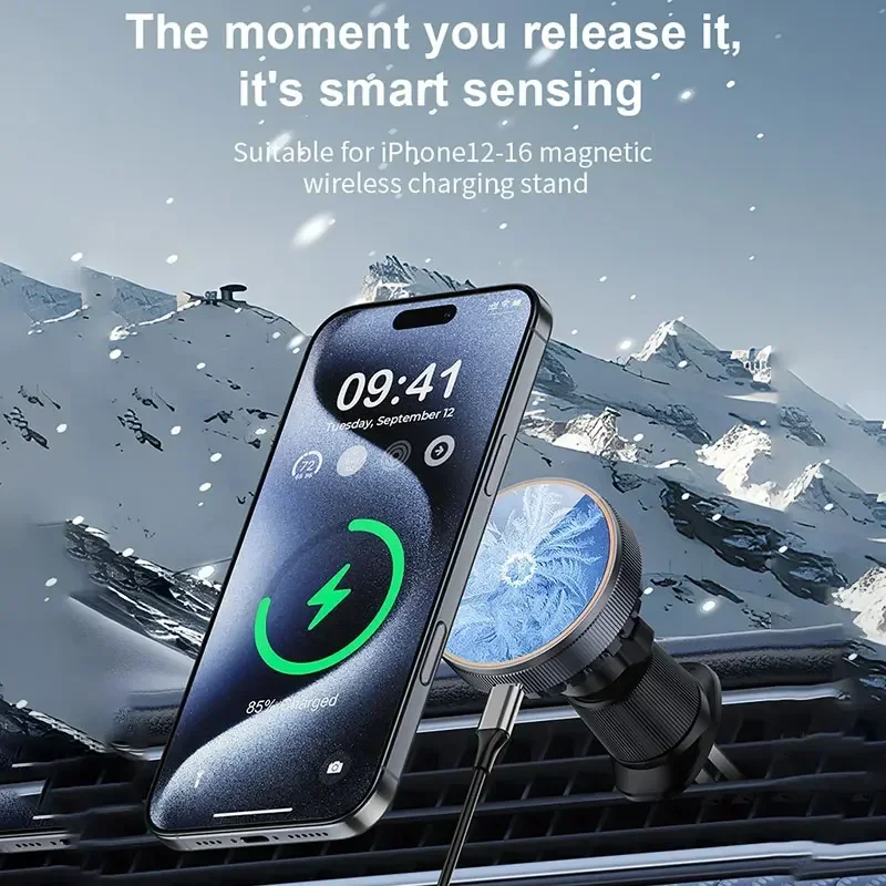 15W TEC Manyetik Kablosuz Araç - Magnetic Phone Holder For Car Vent incelemesi ve fiyatı